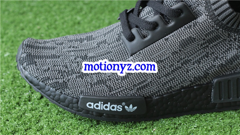 Adidas NMD Primeknit Pitch Black Real Boost